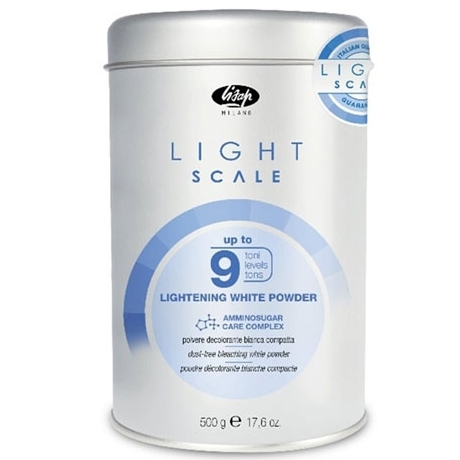 Порошок для волос обесцвечивающий белый, Lisap, Light Scale 9, Lightening White Powder, 500 г, 150025 – купить в Минске в интернет магазине косметики с доставкой - Azarina.by