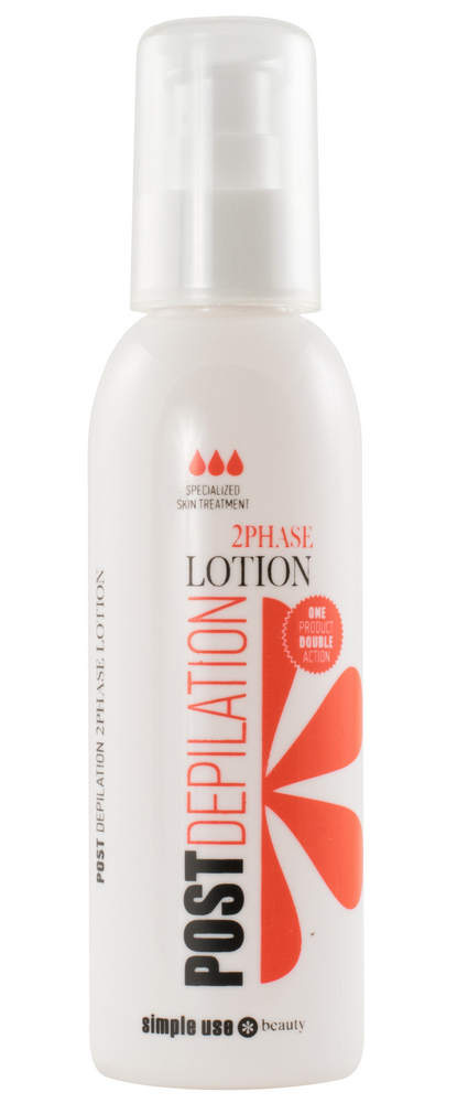 2-фазный лосьон после депиляции, Simple Use Beauty, PostDepilation Lotion 2Phase, 150 мл, 400 мл – купить в Минске в интернет магазине косметики с доставкой - Azarina.by