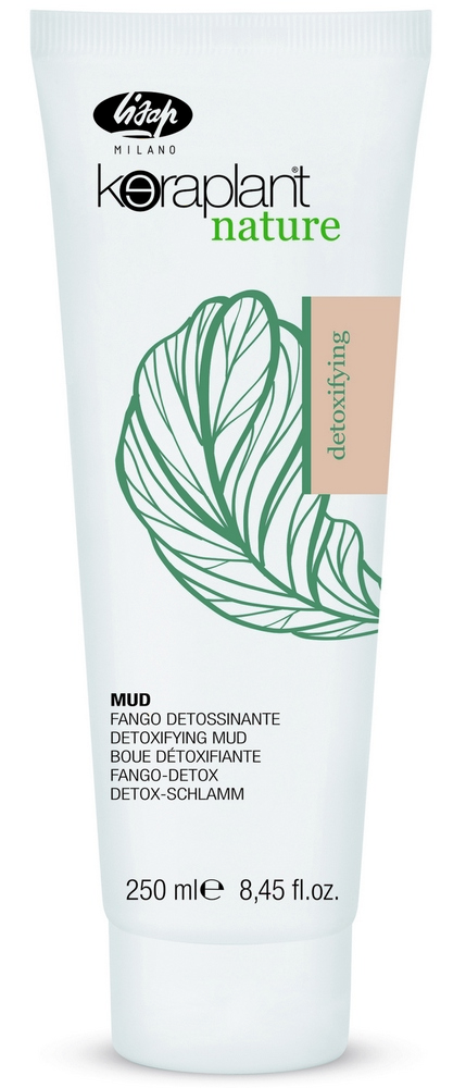 Детокс маска для волос с зеленой глиной, Lisap, Keraplant Nature, Detoxifying Mud, 250 мл, 220014 – купить в Минске в интернет магазине косметики с доставкой - Azarina.by