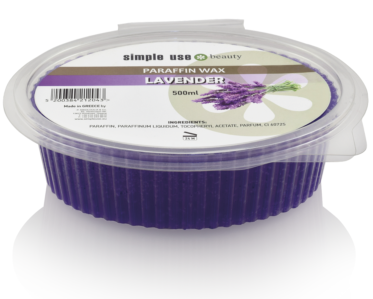 Воск парафиновый «Лаванда», Simple Use Beauty, Paraffin Wax, Lavander, 500 мл – купить в Минске в интернет магазине косметики с доставкой - Azarina.by